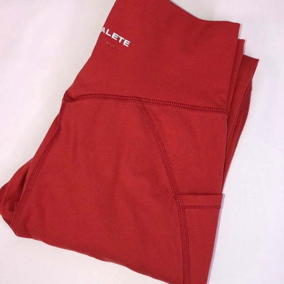 Alphalete Alphalux Pocket Legging Ember - Picture 7 of 9